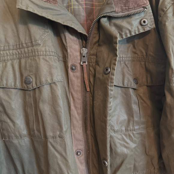 Eddie Bauer Mens Green Winter Coat Size XL Weather Rugged Military Gorpcore - Picture 7 of 12